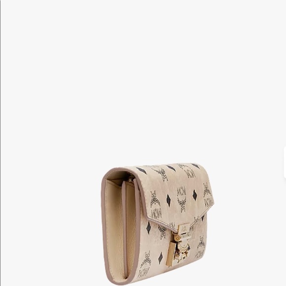 MCM Large Tracy Visetos  Crossbody Wallet - Picture 10 of 11